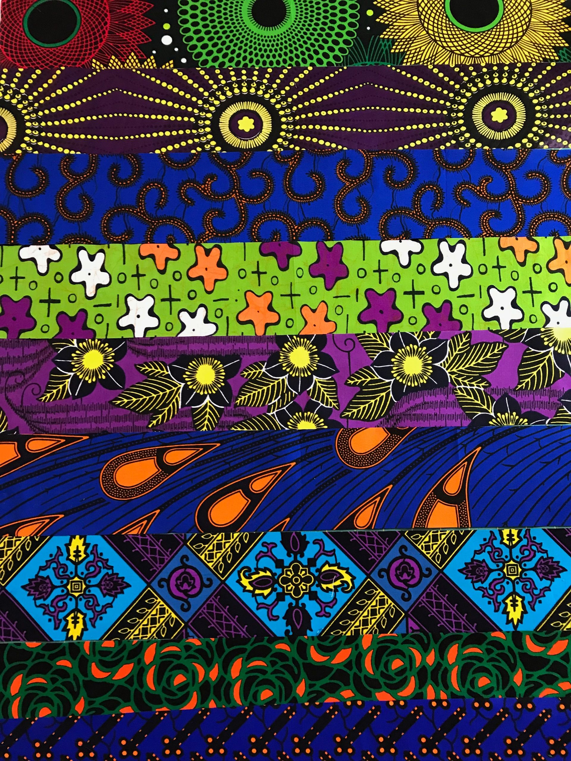 African Wax Prints in Quilts